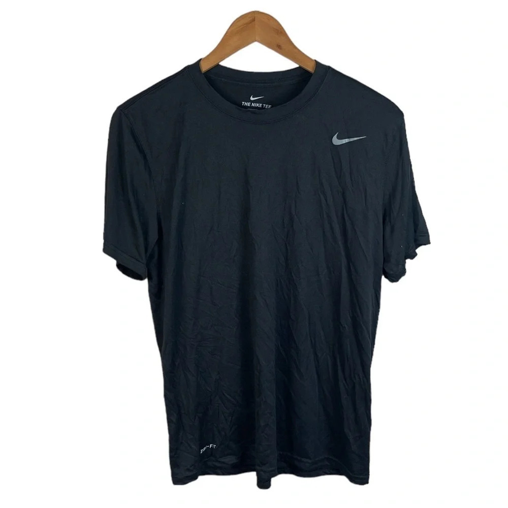 TS884 Mens Nike Dri Fit The Nike Tee Athletic Performance T Shirt L